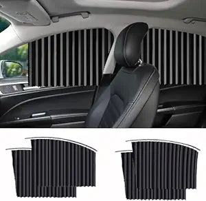 Universal Fit Magnetic Car Side Window Privacy Curtain