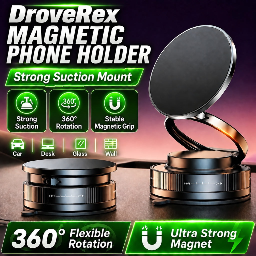 DroveRex 360* Metal Magnetic Phone Holder
